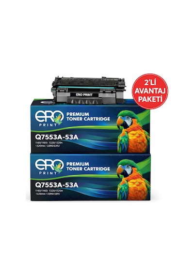 Hp Laserjet P2015d Uyumlu Toner - 2'li Paket