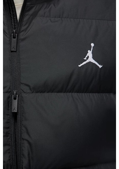 Nike Jordan Flight Down Loose Fit Vest Bol Kesim Su İtici Kaz Tüyü Erkek Yelek Siyah