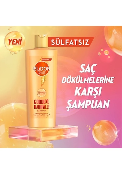 Elidor Collagen Blends Sülfatsız Saç Bakım Şampuanı Goodbye Hairf
