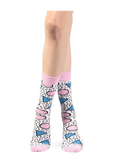 Ozzy Socks Dots Desenli Çorap Pembe