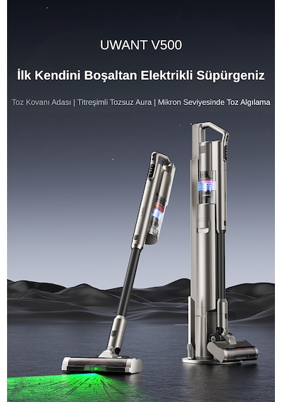 Uwant V500 Dikey Şarjlı Süpürge