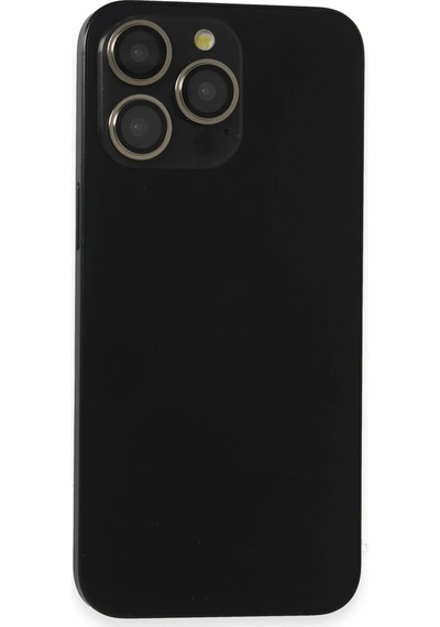 Cosmotex Joko Apple, Uyumlu iPhone 15 Pro Max Pvd Metal Kamera Lens - Gri