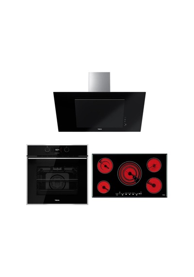 Teka HLB 840 SS -TR 951- DVT 98660 TBS BK Siyah Ankastre Set Teka HLB 840 SS -TR 951- DVT 98660 TBS BK Siyah Ankastre Set
