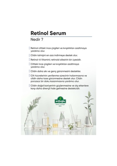 Arifoğlu    Retinol Gece Serumu 30 ML