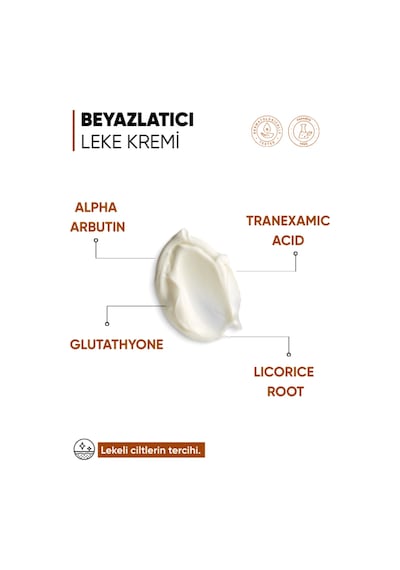 Mia Klinika Cilt Beyazlatıcı ve Ton Eşitlemeye Yardımcı Leke Kremi 50 ML