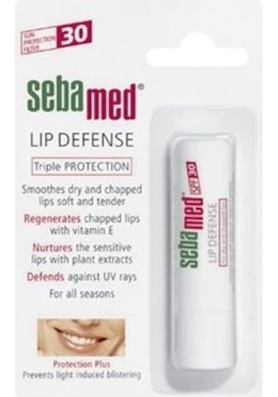 Sebamed Kurumuş Çatlamış ve Hassas Dudaklar - Yoğun Nemlendiricili Lipbalm - Dudak Bakım Kremi 30 SPF 4.8 G