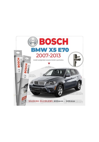 Bmw X5 E70 Muz Silecek Takımı 2007-2013 Bosch Aeroeco