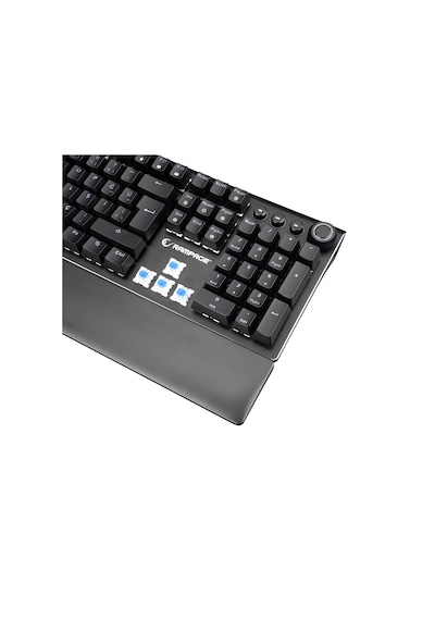 Rampage KB-R92 Thunder Blue Switch RGB Bilek Destekli Mekanik Gaming Klavye