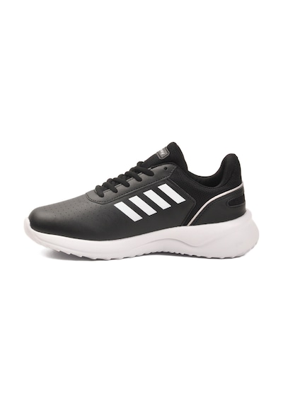Walkway Siyah Beyaz Bağcıklı Hafif Esnek Unisex Spor Ayakkabı Nereus G Siyah - Beyaz