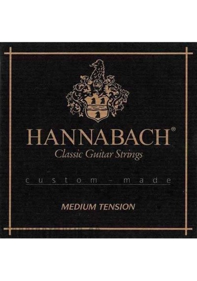 Hannabach 7287mt Klasik Gitar 3'lü Bas Tel Seti Profesyonel - Ye