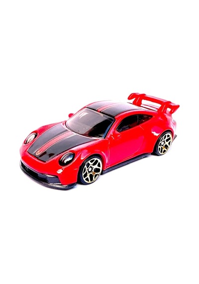 Hot Wheels Porsche 911 Gt3 - Hw Exotics Kırmızı 1/64 Diecast Model Araba Çok Renkli