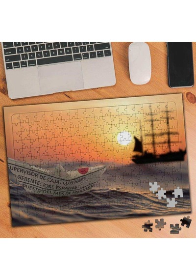 Gerçek Ve Maket Gemiler 240 Parça Puzzle Yapboz-3361172