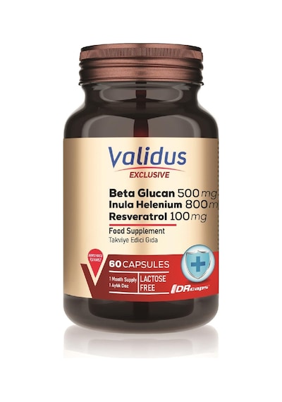 Validus Exclusive Beta Glucan 500 Mg 60 Kapsül