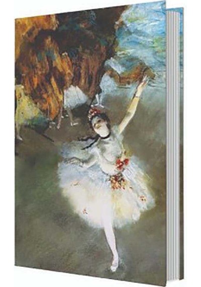 Deffter Art Of World Edgar Degas The Star Sert Kapak Çizgisiz Standart