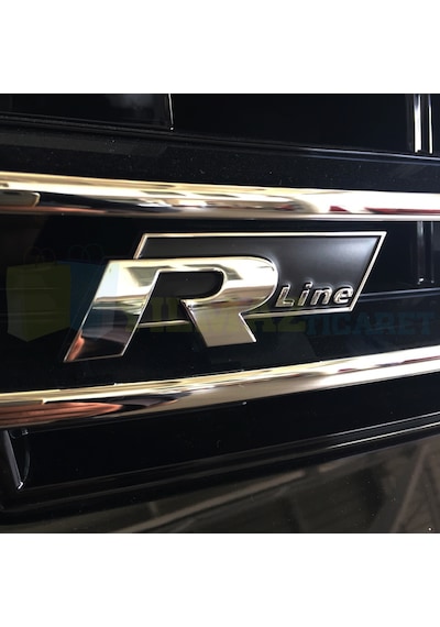 Volkswagen B8 Passat R Line Vidalı Ön Panjur Logo Arma Paslanmaz Çelik