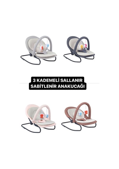 Bebemnas 17 Parça Duffy Yeni Doğan Bebek Çeyiz Seti Full Set Mama Sandalyesi-yürüteç-park Beşik- Araba