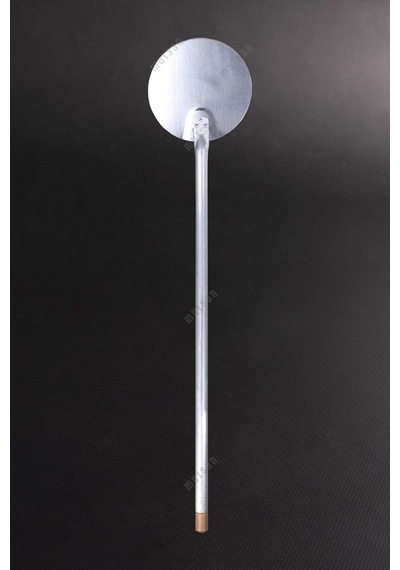 Alüminyum Yuvarlak Pizza Çevirme Küreği 28 Cm - Isıya Dayanıklı Fırın Küreği - 80 Cm Alüminyum Saplı Sku: Zeusstkce516e134e 1.0 Beyaz Gri