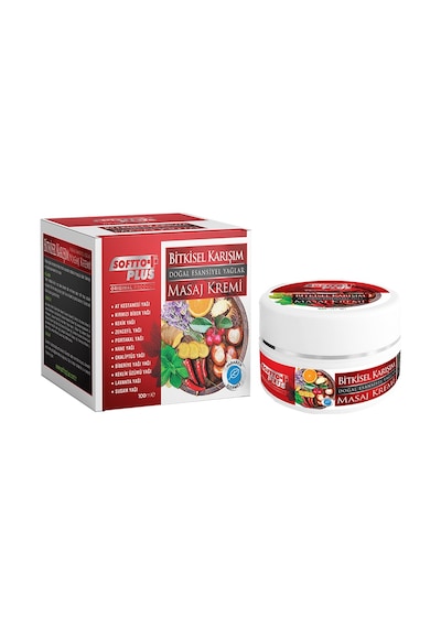 Softto Plus Bitkisel Karışım Masaj Kremi 100 ML