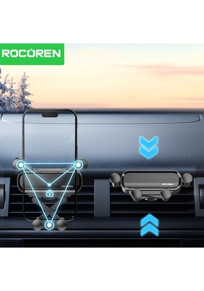 Rocoren Havalandırma Izgara Klipsli Araç İçi Telefon Tutucu Diğer