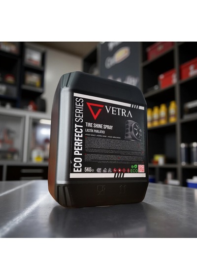 Vetra Eco Perfect Ultra Parlak Islak Görünümlü Lastik Parlatıcı 5kg