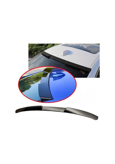 Bmw G30 2017-2022 Plastik Boyasız Yarasa M4 Cam Üstü Spoiler
