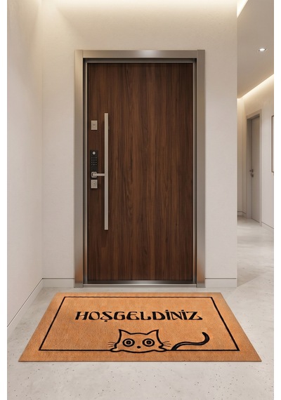 Villadia Home Textile Kapı Önü Paspası Kaymaz Taban Dekoratif Paspas Ev Giriş Antre İç Ve Dış Mekan Paspası 45x70 Cm 2ypycoco