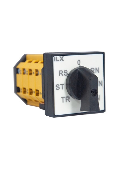 İl-xp4-f07-010 7 Faz 10 Amper 7x10a Voltmetre Komütatörü Pako Şalter