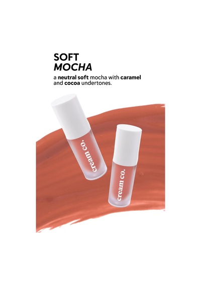 Allık Ruj Göz Farı Glow Tint Soft Mocha, Nemlendirici Makyaj, 504 Nude, Hyaluronik Asit Peptit Çok Renkli