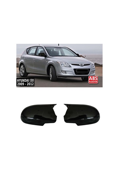 Hyundai İ30 Sinyalsiz Batman Yarasa Ayna Kapağı Piona Black Abs 2009-2012