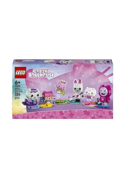 Gabbys Dollhouse Gabbynin Parçalarla İnşa Edilen Kedi Arkadaşları 11215