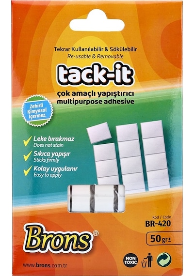 Brons Tack-It Sakız Yapıştırıcı 50 G Br-420