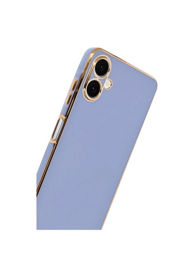 Newface - 782 - Samsung Galaxy Uyumlu A07 4g Volet Silikon - Kmrsfres - - Mavi