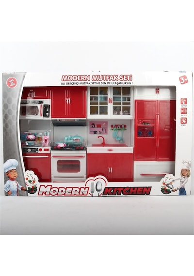 Kayyum Oyuncak Mutfak Set Dörtlü Sesli Işıklı 1014