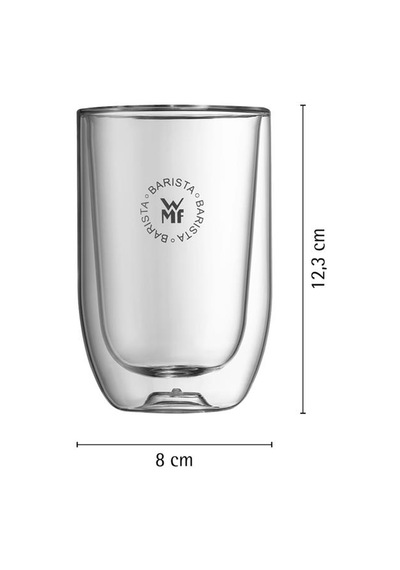 Wmf Barista Cam Kahve Bardağı 2'li Şeffaf