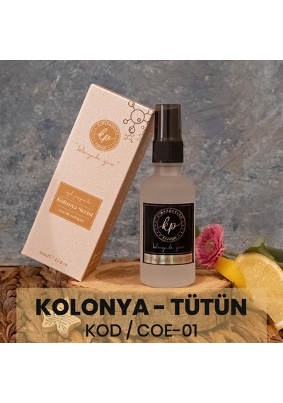 Kimyagerden Özel Parfümlü Kolonya - Tütün