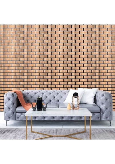 Winflex Eko Tuğla Akustik Ahşap Panel Savana Meşe