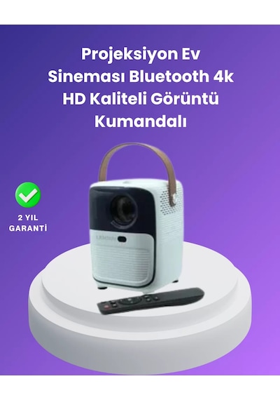 Çoklu Giriş Destekli Projektör - Hdmı Usb Ve Kulaklık Bağlantı Seçenekleriyle Geniş Uyumluluk