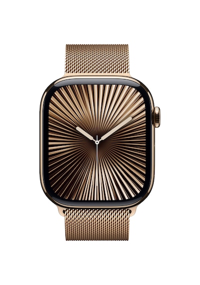 Apple Watch Series 10 GPS + Cellular 42 MM Titanyum Kasa Milano Loop Akıllı Saat (Apple Türkiye Garantili)