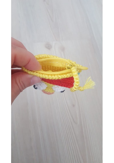 Kral Şakir Mini Cüzdan Sarı