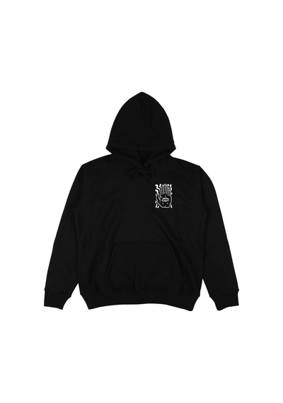 Tarzsokak Hand Of Dead Siyah Oversize Unisex Kapüşonlu Sweatshirt Hoodie
