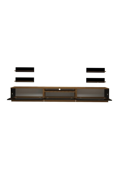 Decoraktiv Trendstyle 270r Mdf Tv Ünitesi Tv Sehpası Ceviz - Siyah