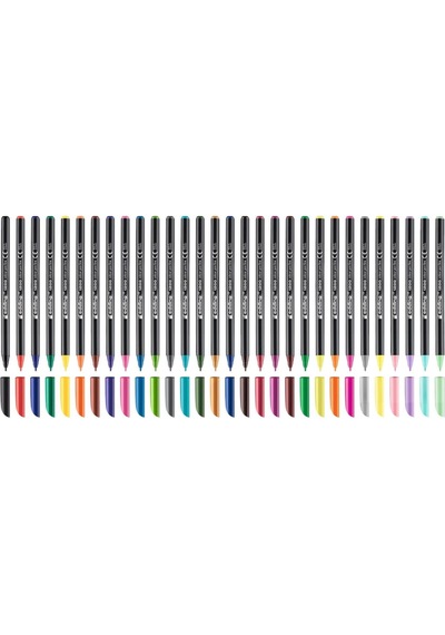 Edding 1200 Ince Uçlu Grafik Kalemi Siyah
