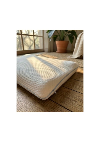 Tencel Yastık Kılıfı Pamuk Saten Nefes Alabilen Visco Yastık Kılıfı 40x60 Beyaz