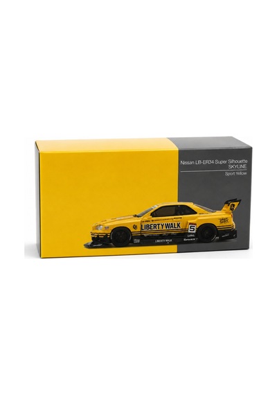 Model Araç 1/64 Lb-er34 Super Silhouette Skylıne Sport Yellow