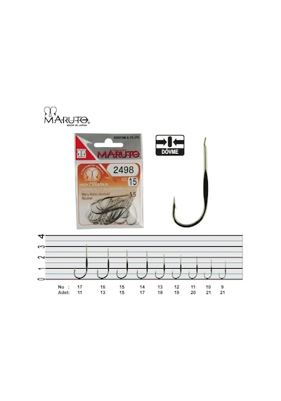 Maruto 2498 Nikel Olta İğnesi 14