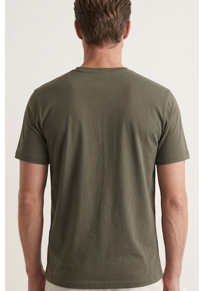 Elemge Pamuk Likra Vücuda Oturan Magic Fit Haki Erkek T-shirt Compact Penye Kısa Kol Esnek Tişört Elastan Elemge Pamuk Likra Vücuda Oturan Magic Fit Haki Erkek T-shirt Compact Penye Kısa Kol Esnek Tişört Elastan