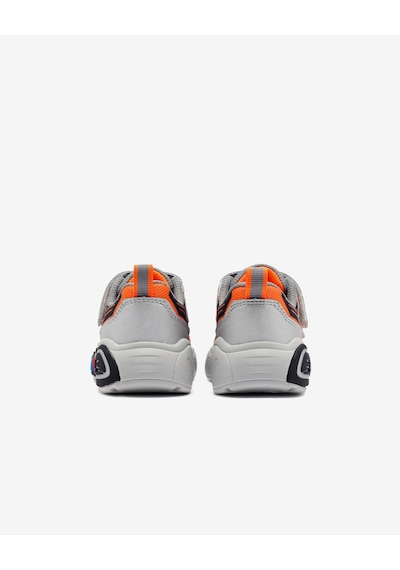 Skechers Play Scene - Storm Brights Küçük Erkek Çocuk Gri Spor Ayakkabı 407606n Slbk Gri