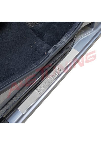 Citroen Berlingo Krom Kapı Eşiği 2008 ve Üzeri Paslanmaz Çelik N11.8086