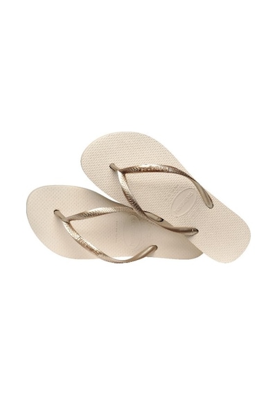 Havaianas Slim Flatform Kadın Parmak Arası Terlik - Açık Dore Altın 414453 0121