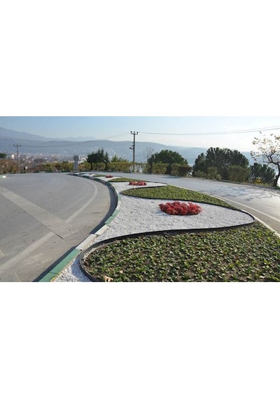 Çim Ayırıcı Plastik Çim Sınırlayıcı Bordür(Renk&Mt. Seçeneklidir)